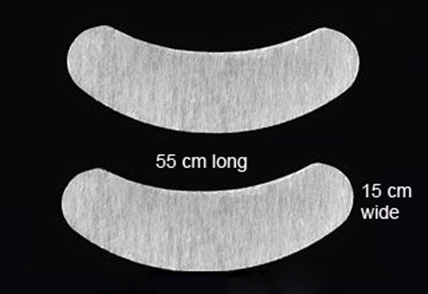 Alluring Mini Under Gel Eye Pads Lint Free for Eyelash Extensions (QTY:20 pairs (10 pouches)) Beauty & Personal Care Alluring