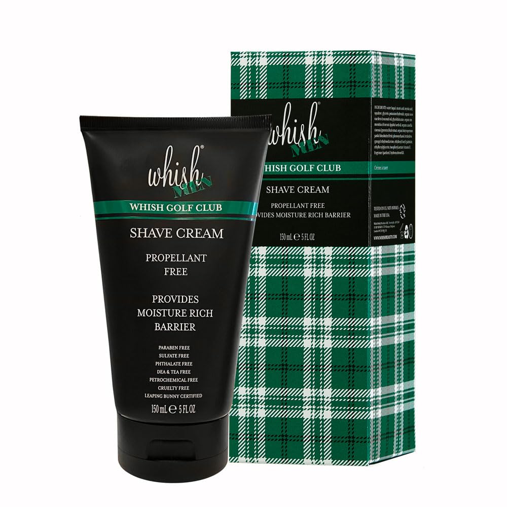 Whish Men's Shaving Cream (Golf Club) Beauty and Personal Care Whish
