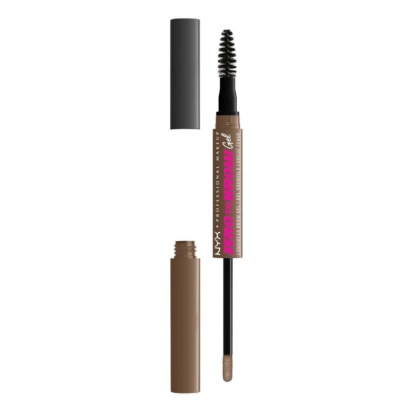 NYX PROFESSIONAL MAKEUP Zero to Brow, Longwear Eyebrow Gel, Ash Blonde Beauty & Personal Care NYX PROFESSIONAL MAKEUP