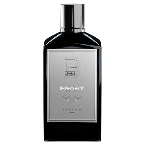 L3 Level 3 Eau de Parfum Cologne for Men - Long Lasting EDP - Juniper, Frozen, Pine Notes - 3.38 fl oz (Frost) Beauty & Personal Care L3