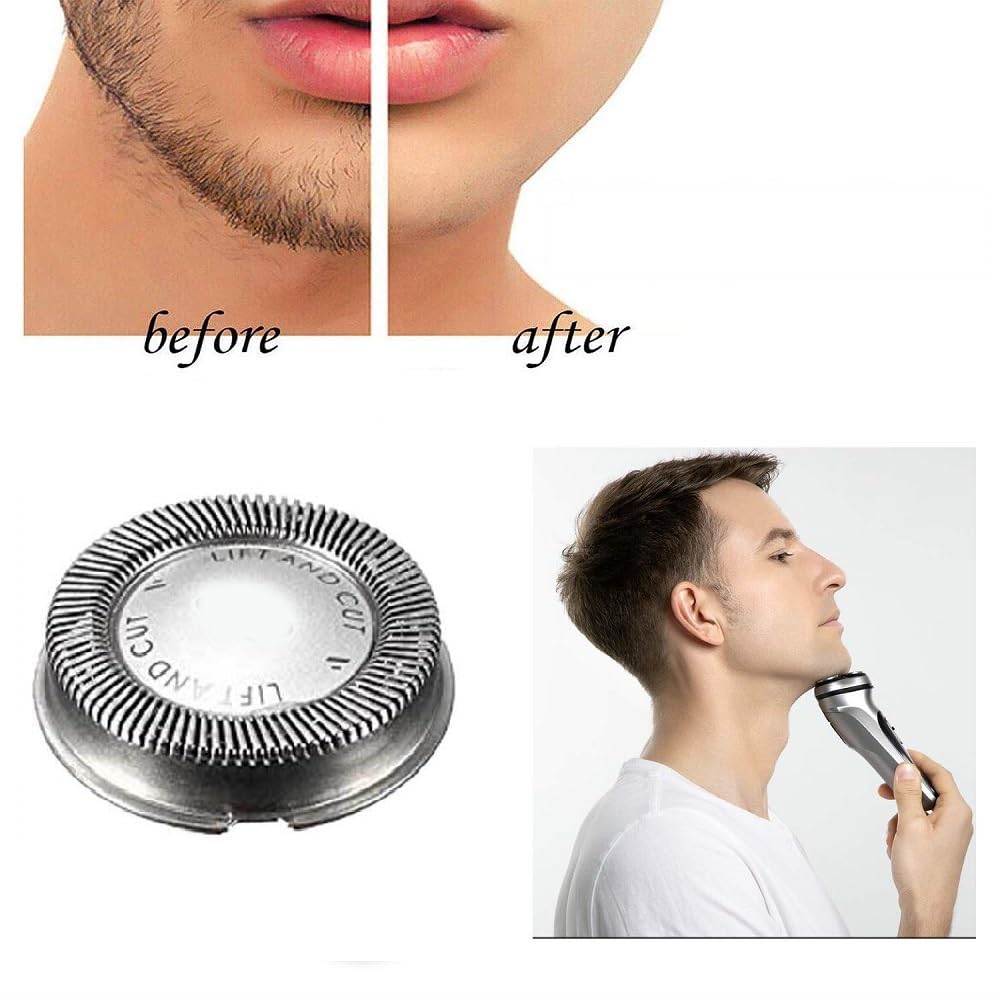 Electric Razor Replacement Shaver Heads for Philips HQ55 HQ3 HQ4+ HQ56 HQ6906 HQ6900 HQ6940 HQ6970 HQ6904 Reflex Plus and Electric Micro Action 3 Beauty and Personal Care Diertudmy