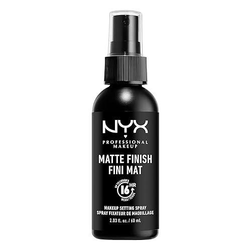 NYX PROFESSIONAL MAKEUP Makeup Setting Spray - Matte Finish, Long-Lasting Face Mist for up to 16HR Wear, Vegan Formula Beauty & Personal Care NYX PROFESSIONAL MAKEUP