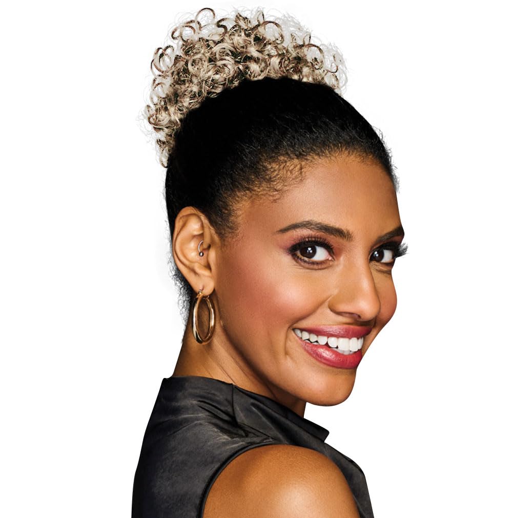 Hairdo Coily Wrap Hair Attachment For Instant Good Hair Days by Hairuwear, R14/88H Golden Wheat