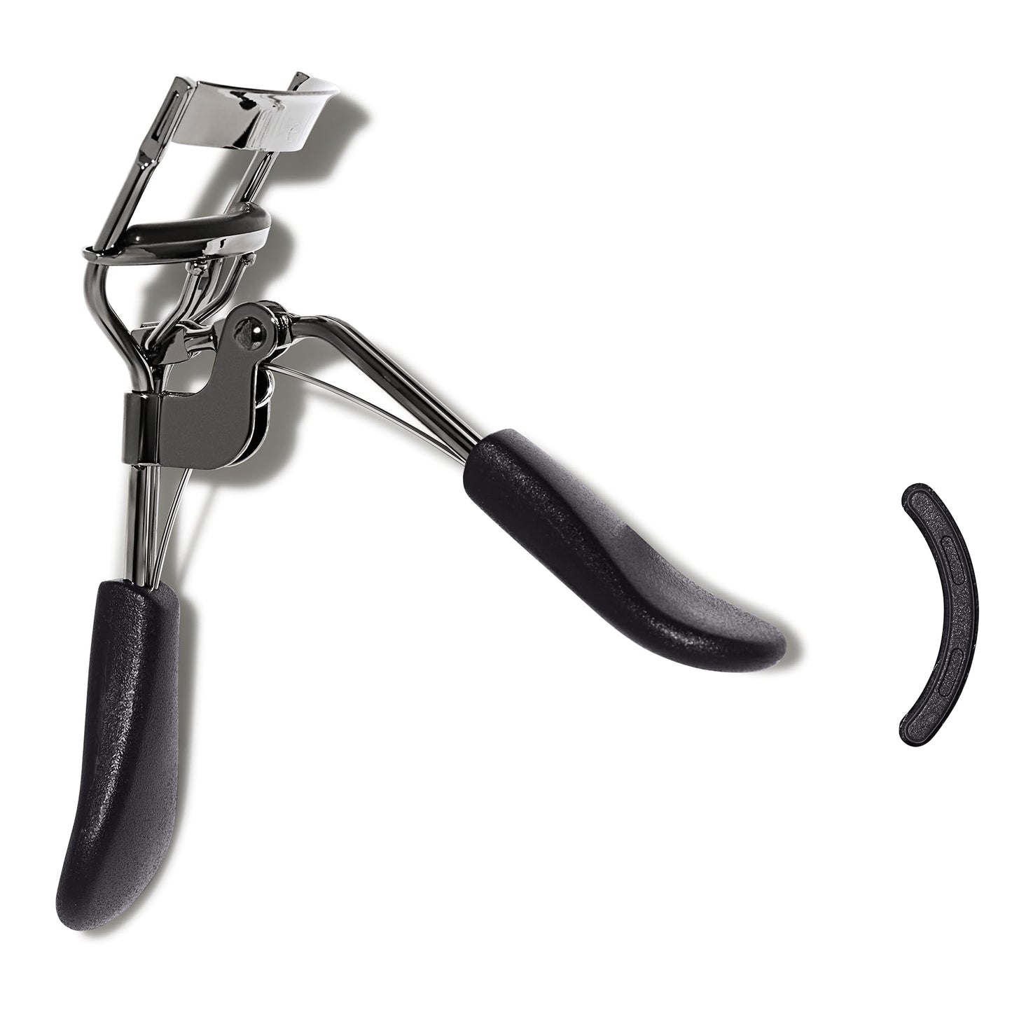 e.l.f. Pro Eyelash Curler, Strong, Contoured, Eye-Opening, Voluminous Lashes, Includes Additional Rubber Replacement Pad, Silver Beauty & Personal Care e.l.f.