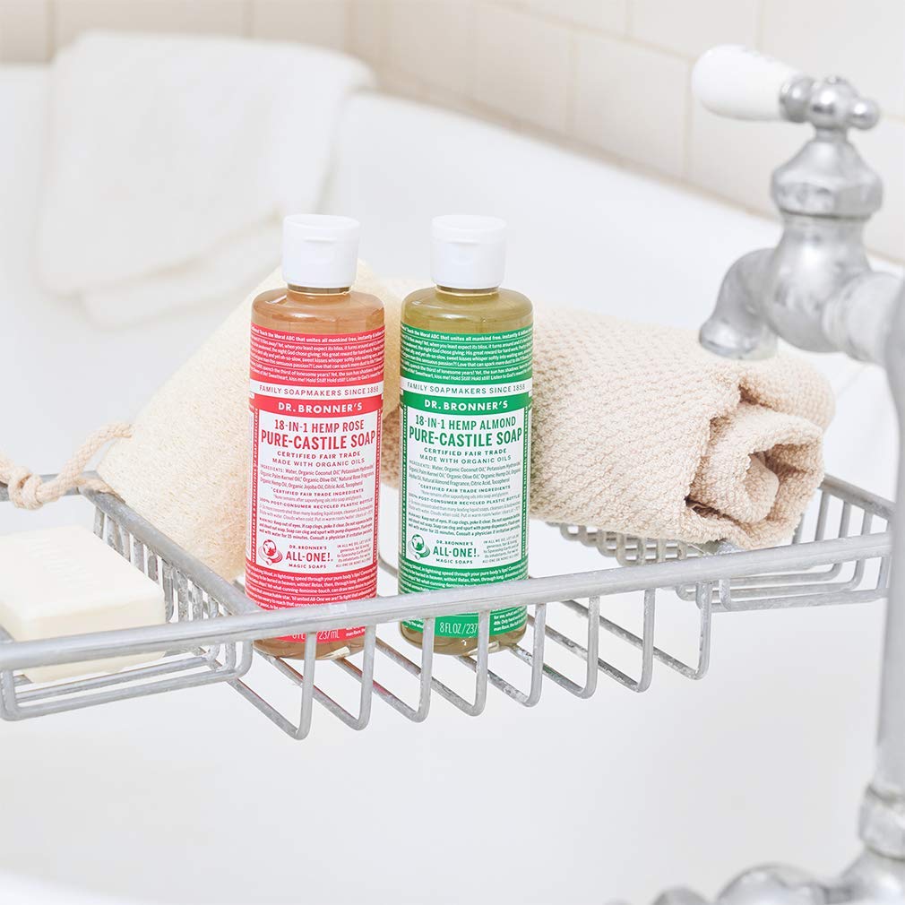 Dr. Bronners Rose Castile Soap, 8 FZ Beauty & Personal Care Dr. Bronner's