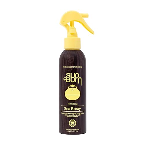 Sun Bum Sea Spray | Texturizing and Volumizing Sea Salt Spray | UV Protection With a Matte Finish | Medium Hold | For All Hair Types | 6 FL OZ Bottle Beauty & Personal Care Sun Bum