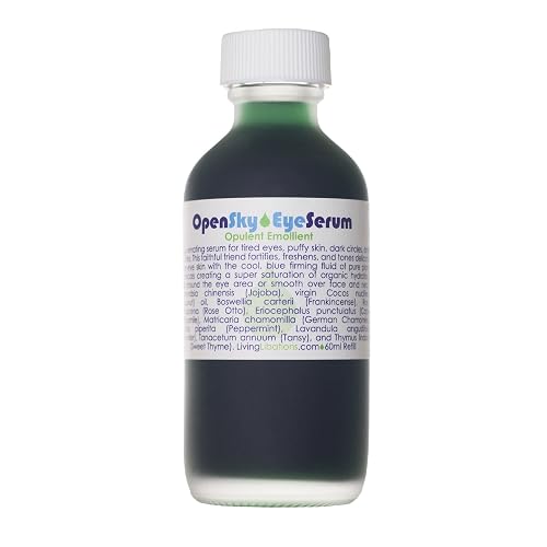 Living Libations - Organic Open Sky Eye Serum | Natural, Wildcrafted, Vegan Clean Beauty (2 fl oz | 60 mL Refill) Beauty & Personal Care LIVING LIBATIONS