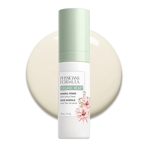 Organic Primer Makeup By Physicians Formula Organic Wear All Natural Mineral Prime, Moisturizes, Protects, Preps Skin, Dermatologist Tested Beauty & Personal Care Physicians Formula