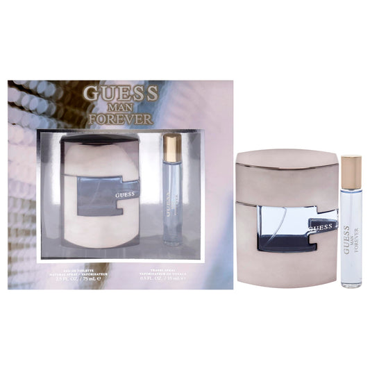 Guess Forever by Guess for Men - 2 Pc Gift Set 2.5oz EDT Spray, 0.5oz EDT Spray Beauty & Personal Care GUESS