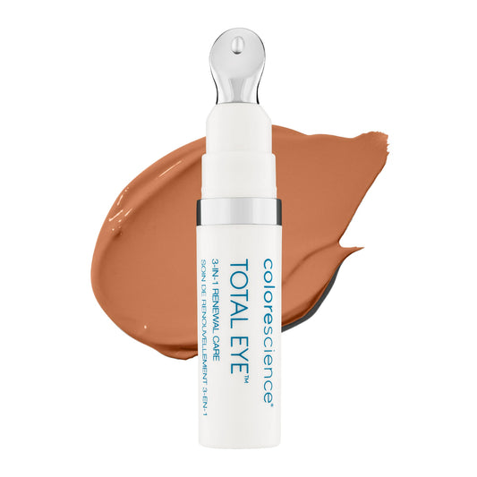 Colorescience Total Eye 3-in-1 Anti-Aging Renewal Therapy for Wrinkles & Dark Circles, SPF 35, Deep Beauty & Personal Care Colorescience