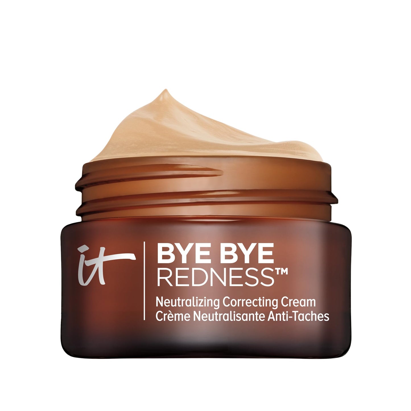 IT Cosmetics Bye Bye Redness Full Coverage Color Correcting Cream (Neutral Beige) - Redness Neutralizing Tinted Face Moisturizer, 12HR Hydration Beauty & Personal Care IT Cosmetics