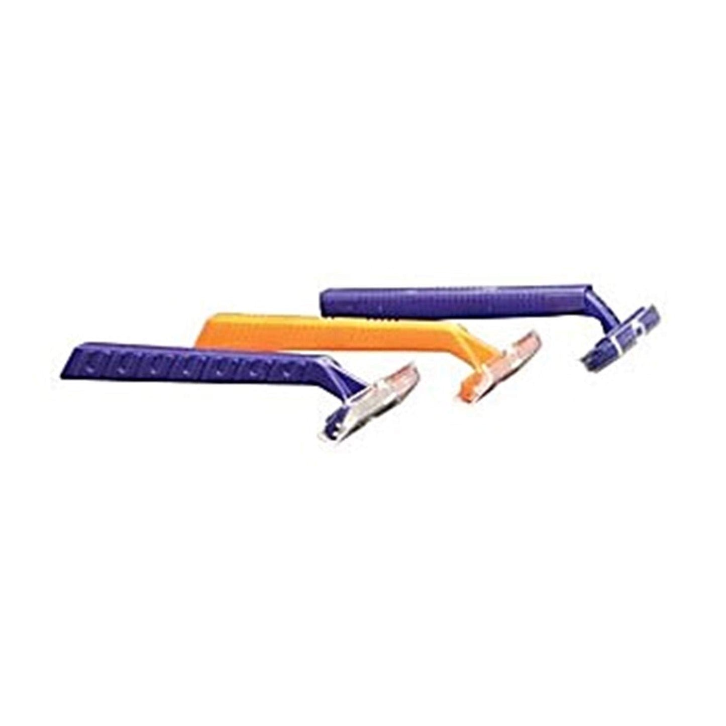 Dukal DUK DR3879 Dawnmist Grip-n-Glide Razor, Twin Blade, Lubricating Strip, Blue Plastic Guard (Pack of 100) Beauty and Personal Care Dukal