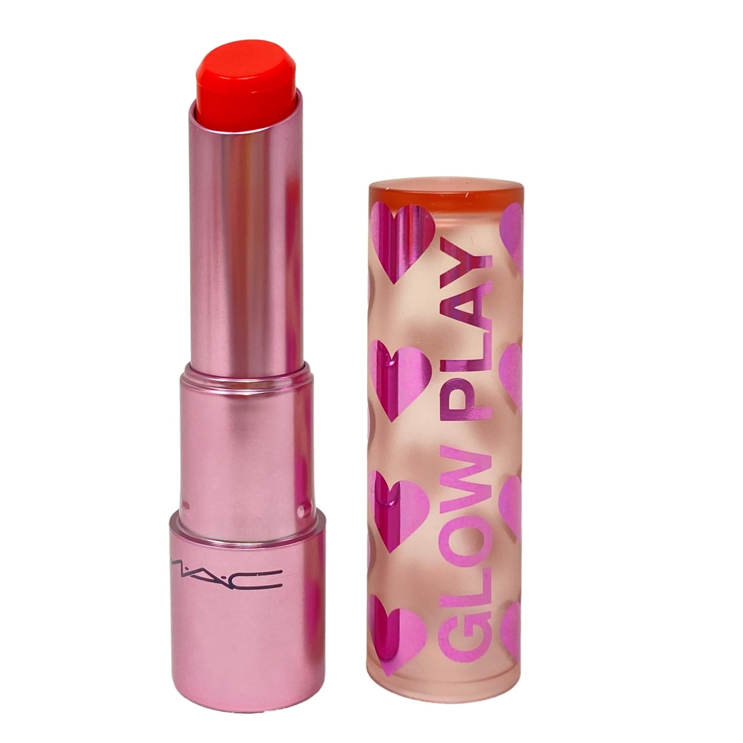 M.A.C Cosmetics Mother's Day Hearts Collection Glow Play Lip Balm - Rouge Awakening - .12 oz / 3.6g Beauty and Personal Care MAC