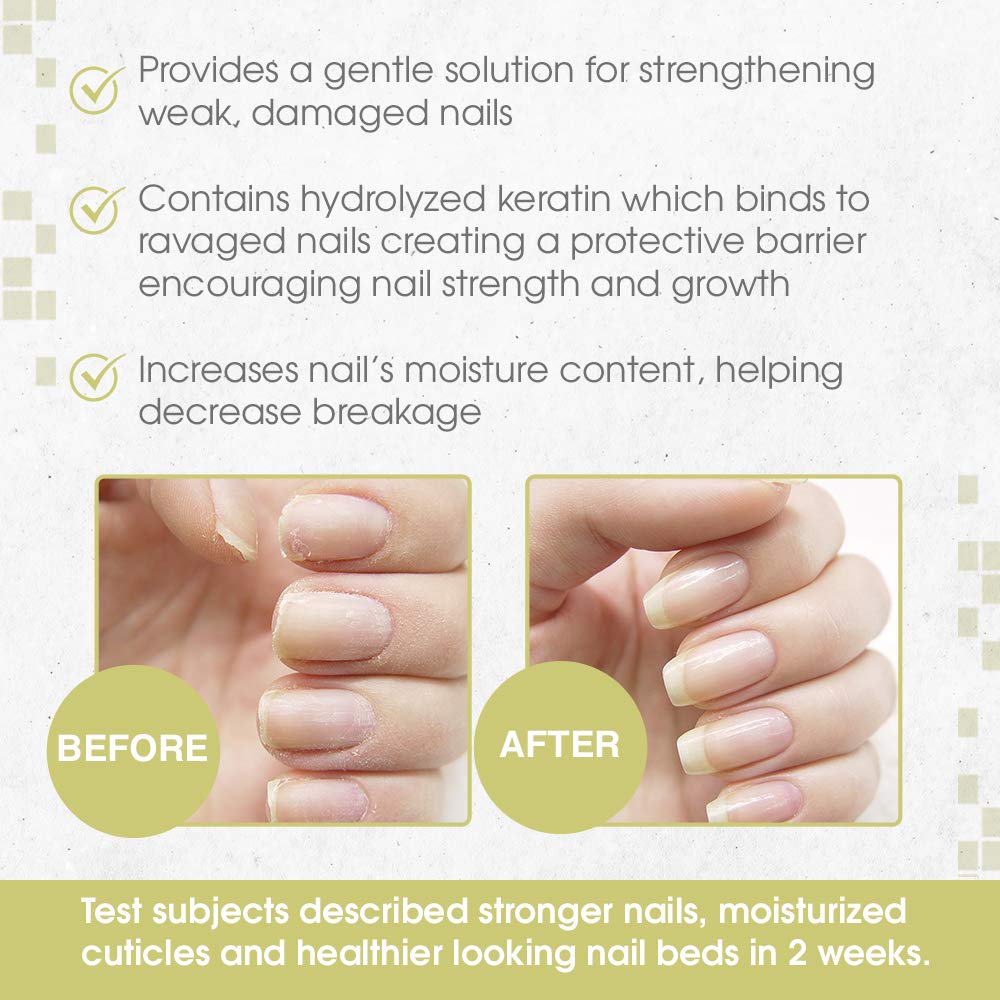 Nail Tek Nail Nutritionist, Keratin Enriched Nail Treatment Oil for Weak and Damaged Nails, 0.5 oz, 1-Pack Beauty & Personal Care Nail Tek