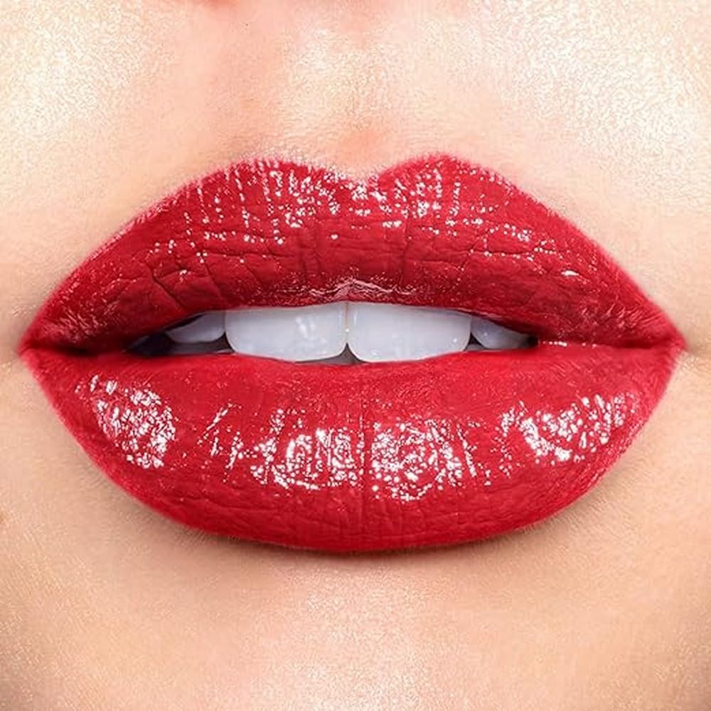 Revlon Super Lustrous Lipstick, with Vitamin E and Avocado Oil, Cream Lipstick, 654 Ravish Me Red, 0.15 oz (Pack of 2) Beauty & Personal Care REVLON