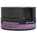 DERMAdoctor vitamin c eye cream with Vitamin E - caffeine under eye cream for Dark Circles, Puffiness, Bags, Eye Fatigue, Wrinkles & Dehydration Beauty & Personal Care DERMAdoctor