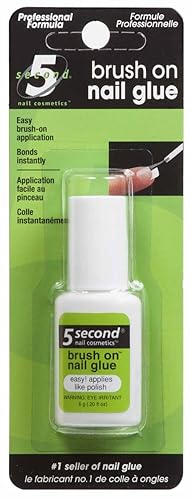 5 Second Brush On Nail Glue 0.2 oz Beauty & Personal Care 5 Second