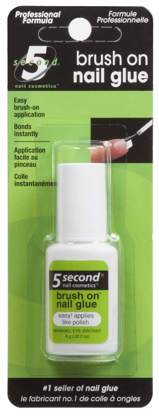 5 Second Brush On Nail Glue 0.2 oz Beauty & Personal Care 5 Second
