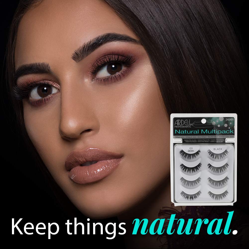 Ardell 4 Pack Natural 101 Demi Black Beauty & Personal Care Ardell
