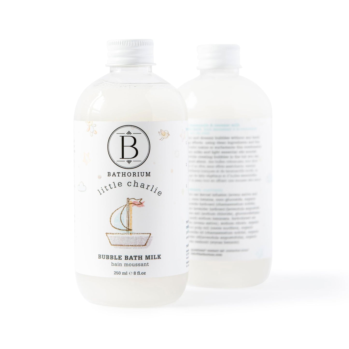 Bathorium Little Charlie Bubble Bath Milk, Gentle & Nourishing for Babies, Enriched with Coconut Milk & Oatmeal, Safe for Sensitive Skin, 8 fl.oz Beauty & Personal Care Bathorium