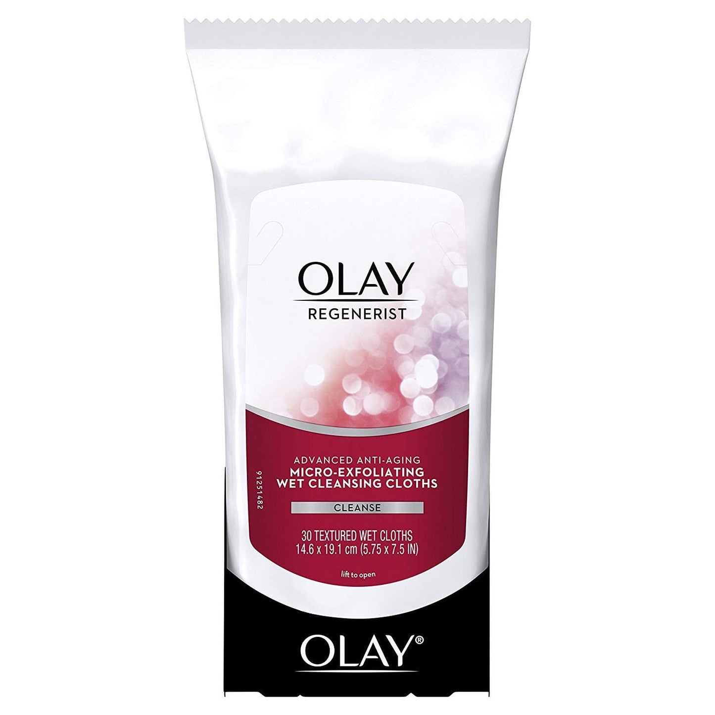 Olay Regenerist Advanced Anti-Aging Wet Cleansing Cloths (Pack of 30) Beauty & Personal Care OLAZ