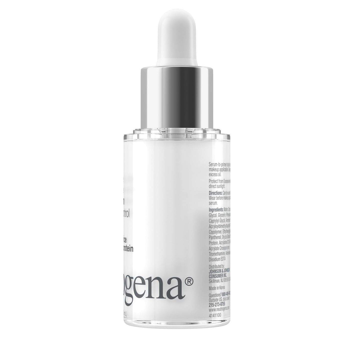 Neutrogena Shine Control Matte Booster Face Primer & Serum, Skin-Mattifying Serum-to-Primer with Rice Protein, Absorbs Excess Oil & Keeps Skin Shine Beauty & Personal Care Neutrogena