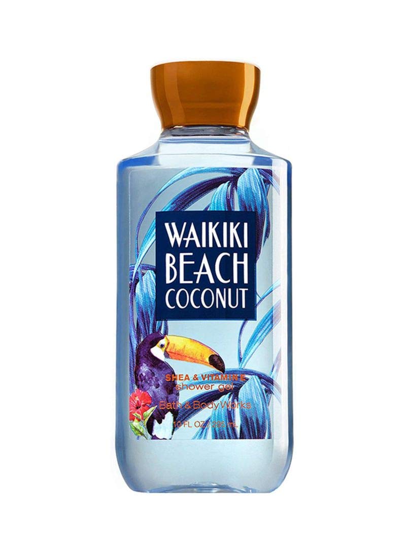 Bath & Body Works, Signature Collection Shower Gel, Waikiki Beach Coconut, 10 Ounce Beauty & Personal Care Bath & Body Works