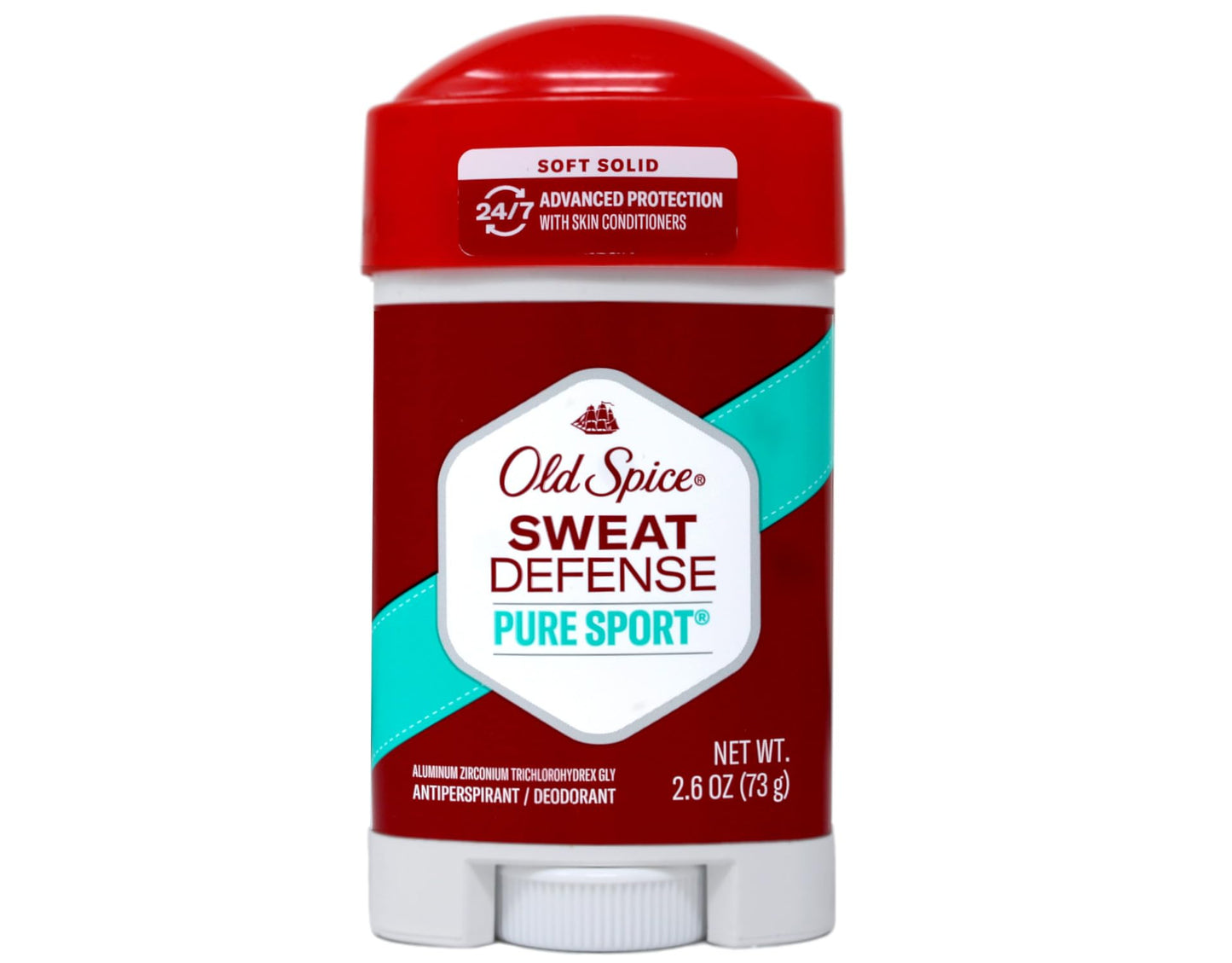 Old Spice Solid Sweat Defense Pure Sport Plus Deodorant, 2.6 Ounce - 12 per case Beauty and Personal Care Procter & Gamble