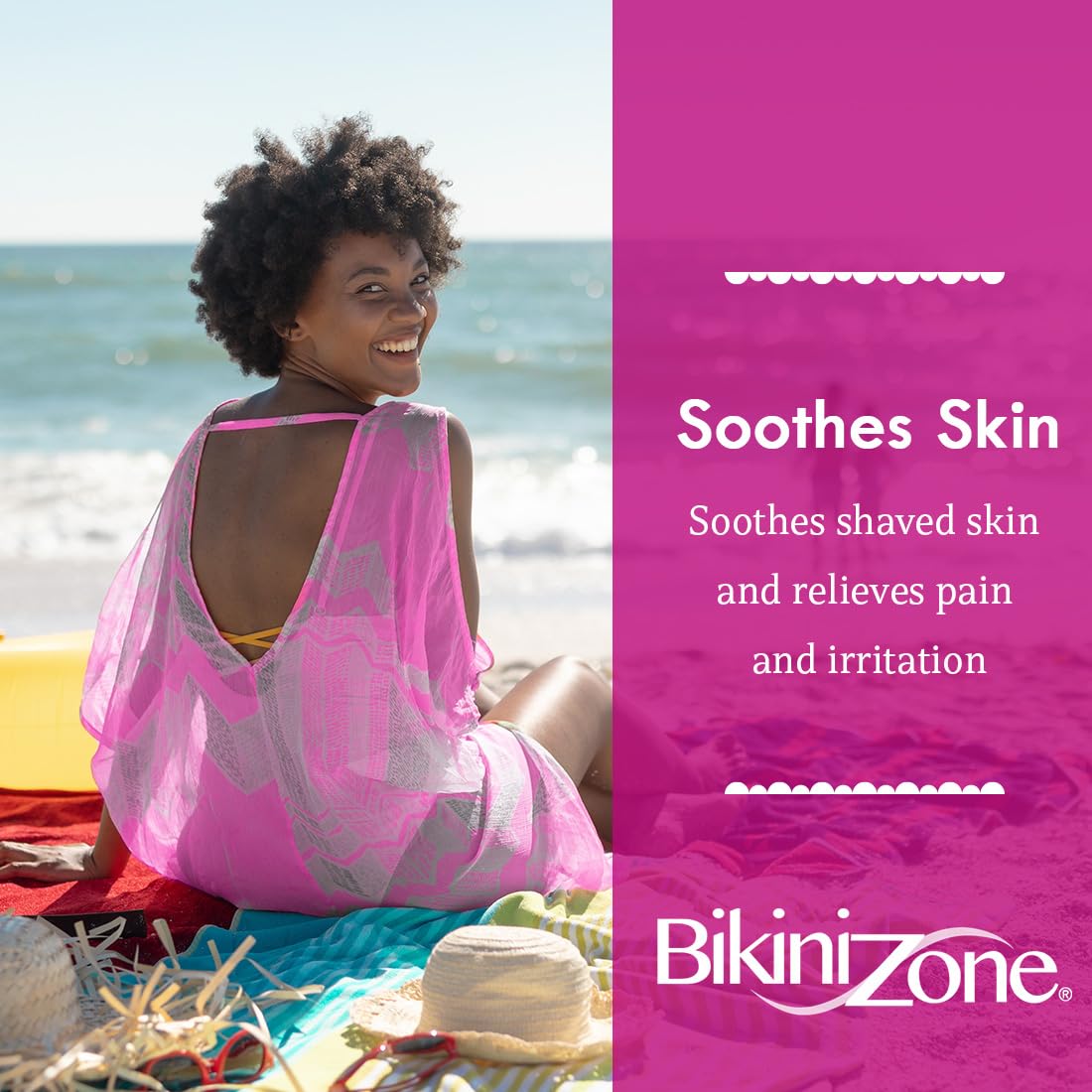 Bikini Zone Medicated After Shave Gel with Lidocaine, 1 Oz, 1 Pack Beauty and Personal Care Bikini Zone
