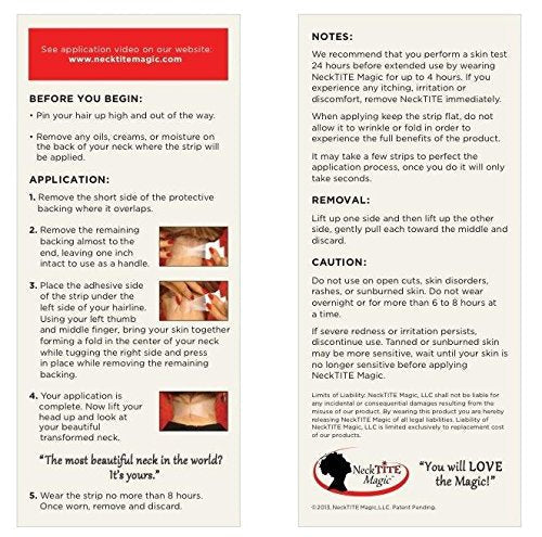 NeckTITE Magic - The Instant Neck Lift Beauty & Personal Care NeckTITE Magic