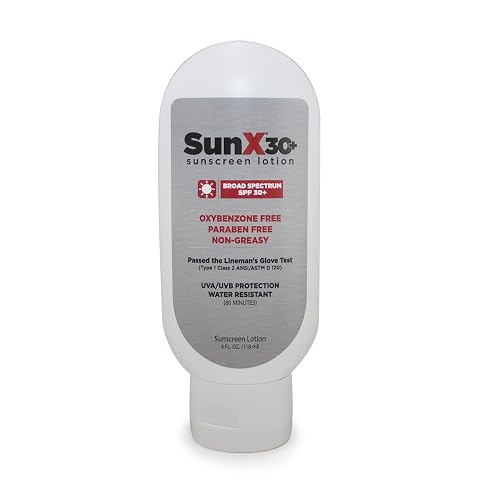 CoreTex Sun X 30+ SPF Broad Spectrum Sunscreen Lotion - 4oz Tottle of Paraben, Oxybenzone, Octinoxate, & Oil Free Sunscreen - No White Cast and Water Beauty & Personal Care CoreTex