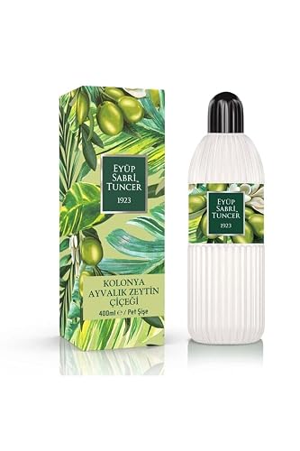 Eyup Sabri Tuncer-EST1923-Eau De Cologne Series (Ayvalik Olive Blossom, 400ml Plastic Bottle) Beauty & Personal Care EST