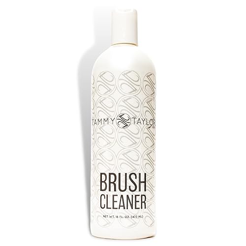 Tammy Taylor Acrylic Nail Brush Cleaner Liquid, Removes Solid Gel Nail Polish, Acrylic Dip Powder, All-in-One Poly Gel Slip Solution + Kolinsky Sable Beauty & Personal Care Tammy Taylor