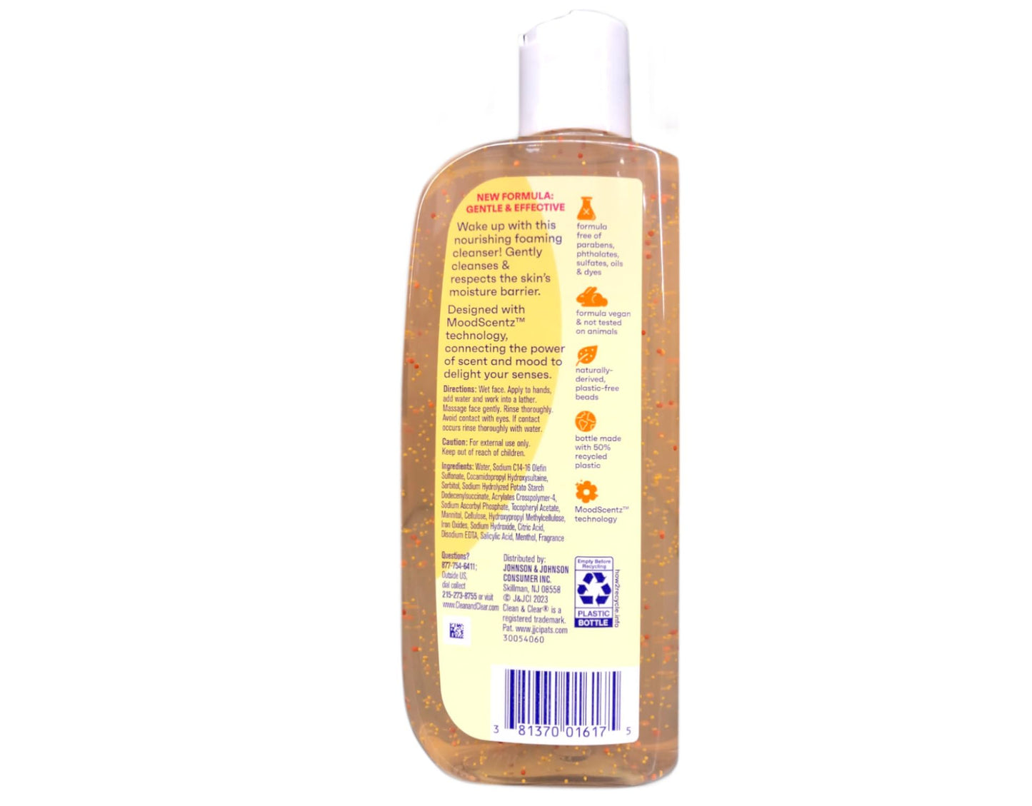 Clean & Clear Morning Burst Facial Cleanser with Bursting Beads, 8 Ounce Beauty & Personal Care Clean & Clear