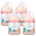 Ginger Lily Farms Botanicals Nourishing Body Wash, Champagne Mimosa, 100% Vegan & Cruelty-Free, Citrus Blend Scent, 1 Gallon Refill (Pack of 4) Beauty & Personal Care Ginger Lily Farms
