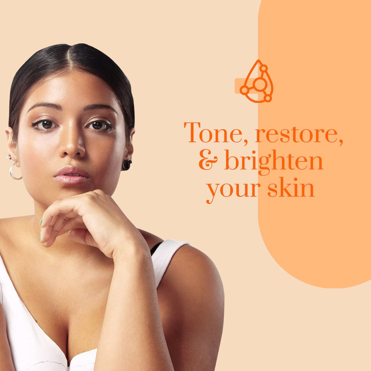 Clear Beauty Vitamin C & Collagen Face Moisturizer - Anti Aging Day Cream, Hydrates, Firms & Revives Dull, Tired Skin - Dermatologist Tested, Korean Beauty & Personal Care Clear Beauty