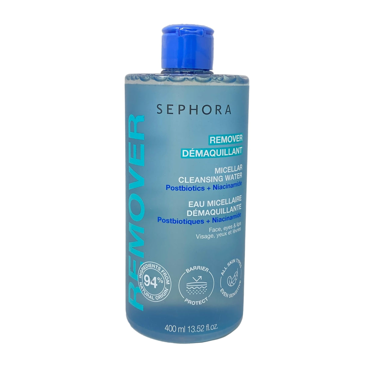 SEPHORA Collection Micellar Cleansing Water With Postbiotic + Niacinamide - 400 mL / 13.52 fl oz