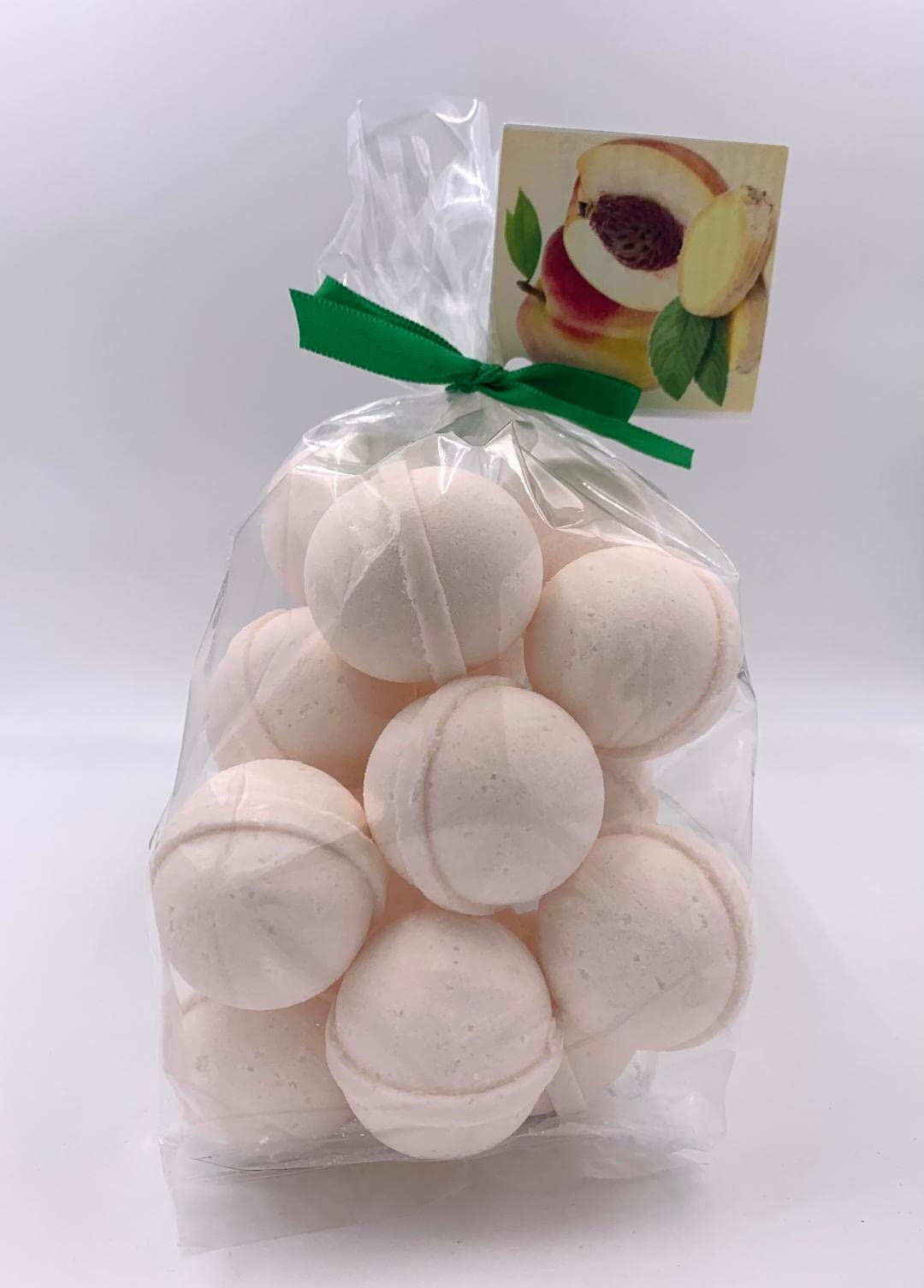 Spa Pure Peach Bath Bombs: Georgia Peach Bath Bomb Fizzies (14) 1 oz Each with Shea Butter, Ultra Moisturizing...Great for Dry Skin (Georgia Peach) Beauty & Personal Care Spa Girl/Spa Pure