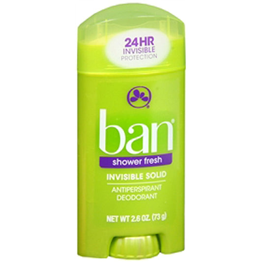 Ban Antiperspirant Deodorant Invisible Solid 2.6 oz (73 g) Beauty and Personal Care Ban
