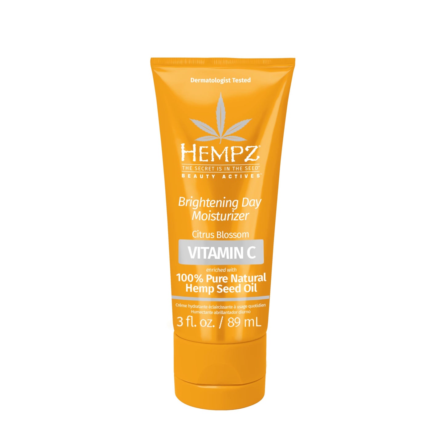 Hempz Citrus Blossom Brightening Daily Moisturizer - Hydrating Day Cream Rich with Minerals, Vitamin C, & Hempseed Oil to Hydrate & Repair Extremely Beauty & Personal Care Hempz
