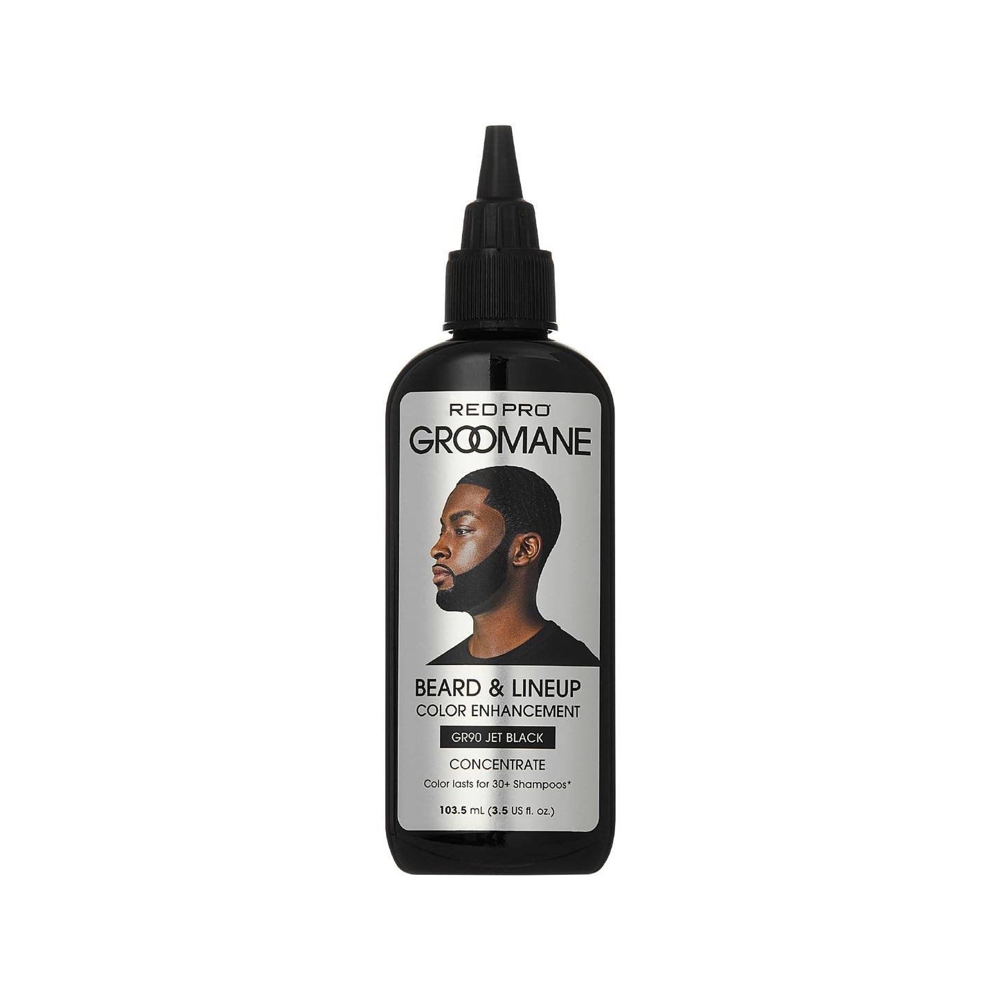 RED Pro GROOMANE Beard & Lineup Color Enhancement for Airbrush, Natural Semi-Permanent Barber Beard Dye, Long-Lasting Gray Coverage, Men Hairline Beauty & Personal Care RED Pro