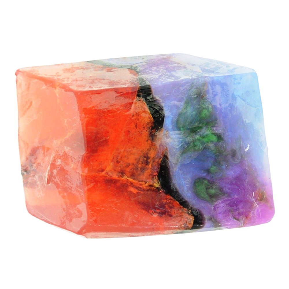 SoapRocks TS Pink FireOpal Soap that looks like a Rock ~ 6 oz. Gem Rocks Birthstone Jabón Gemstone Beauty & Personal Care SoapRocks