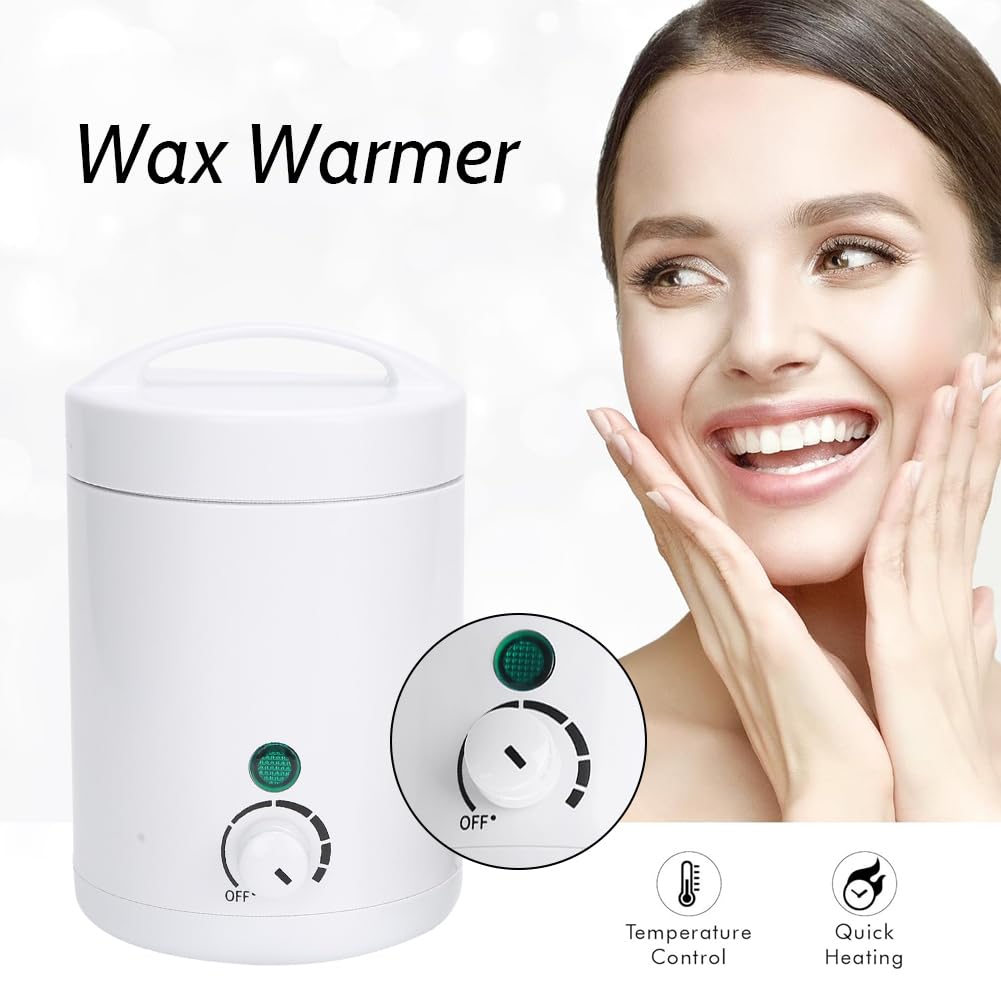 Sunicon Mini Wax Heater, Multi Purpose Wax Machine with 6 Gears Temperature Adjustment, Hair Removal Paraffin Wax Machine for Men Women, Wax Warmer Beauty and Personal Care Sunicon