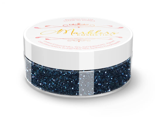 MARBLERS Twinkle Face & Body Glitter [Navy] 0.18oz (5g) | Fine | Non-Toxic | Vegan | Cruelty-Free | Festival, Rave & Party Makeup | Eye, Hair, Nail Beauty & Personal Care MARBLERS