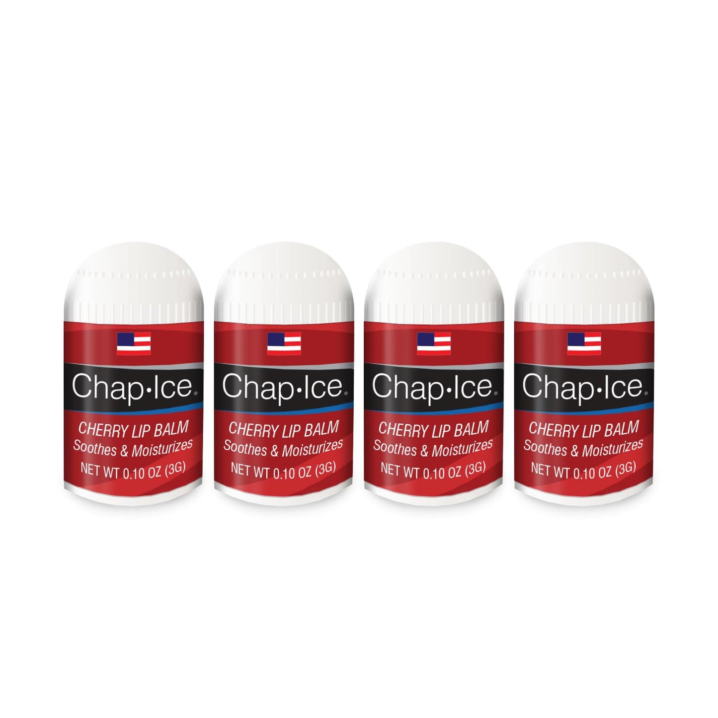 Lot of 4 Oralabs Chap Ice Cherry Lip Balm Mini Cute Bonus Pack … Beauty and Personal Care CHAP-ICE