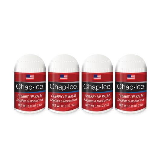 Lot of 4 Oralabs Chap Ice Cherry Lip Balm Mini Cute Bonus Pack … Beauty and Personal Care CHAP-ICE