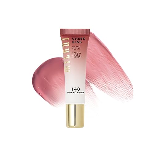 Milani Cheek Kiss Liquid Blush Makeup, Lightweight, Blendable & Buildable for Radiant Flushed Cheeks, Skin-Loving Formula - Rose Romance Beauty & Personal Care Milani