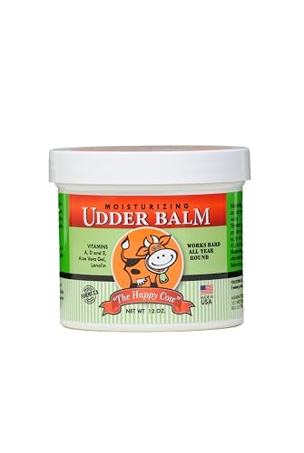The Happy Cow Moisturizing Udder Balm - 12 ounce jar Beauty & Personal Care Udder Balm