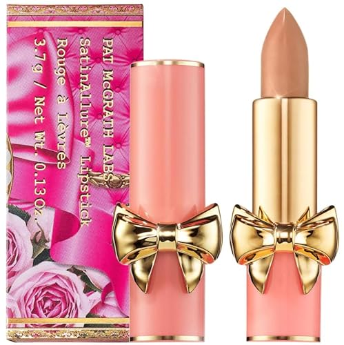 Pat McGrath Labs SatinAllure Lipstick - Nude Fantasia & Complimentary Sheet Masque Beauty & Personal Care Pat McGrath Labs