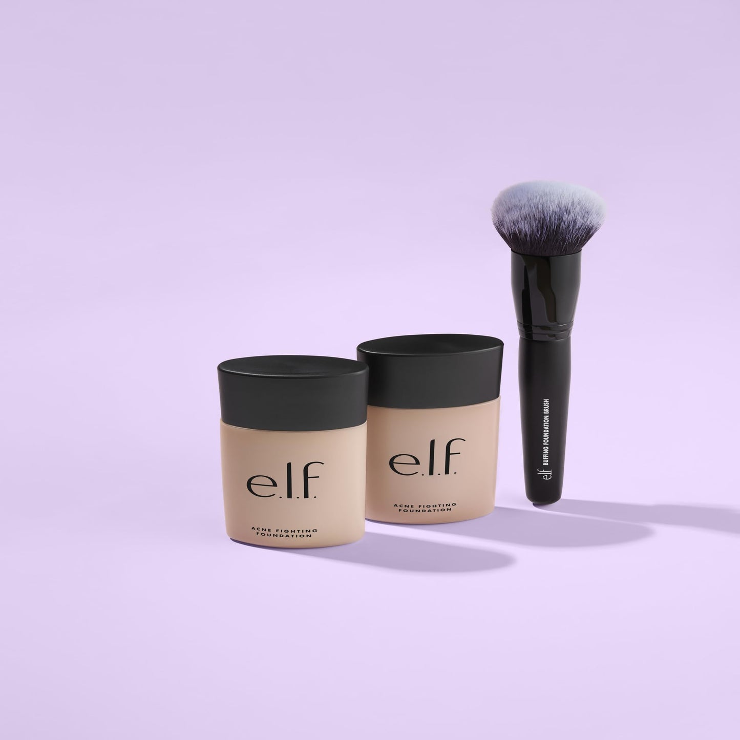 e.l.f. Buffing Foundation Brush, Tapered Makeup Brush For A Seamless-Looking Finish & Even Coverage, Vegan Beauty & Personal Care e.l.f.